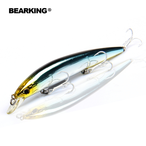 A+ fishing lures ,bearking 5pcs/lot 129mm 14.8g flaoting minnow, rolling action,prefect quality! 2017 hot model Free shipping ► Photo 1/6