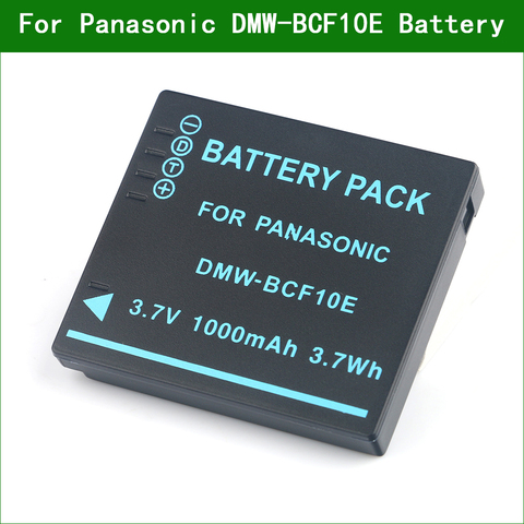 DMW-BCF10 BCF10E BCF10GK BCF10PP CGA-S/106B S/106C S/106D Digital Camera Battery For Panasonic DMC-F2 F3 F4 FH1 FH20 FH22 FH3 ► Photo 1/6