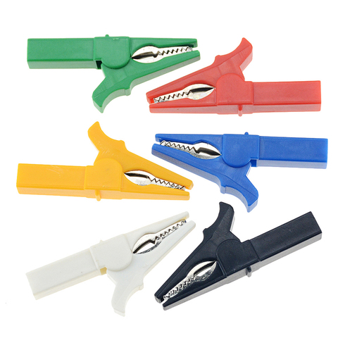 1PCS Battery Test Clip 55MM HV Alligator Clip For Banana Plug 4mm Multimeter Pen Cable Probes Crocodile Clip ► Photo 1/6