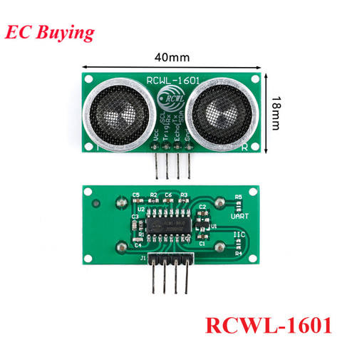 RCWL-1601 Ultrasonic Ranging Sensor Module Distance Compatible with HC-SR04 Wide Voltage 3V-5V ► Photo 1/6