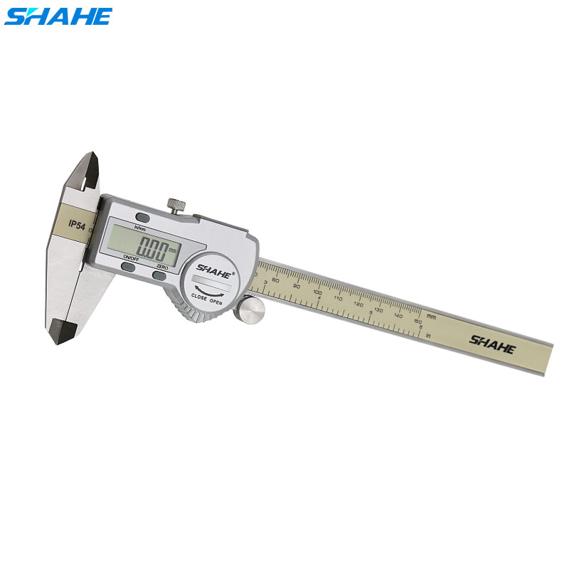 SHAHE Digital Caliper 0150 mm/6" Stainless Steel Digital Caliper