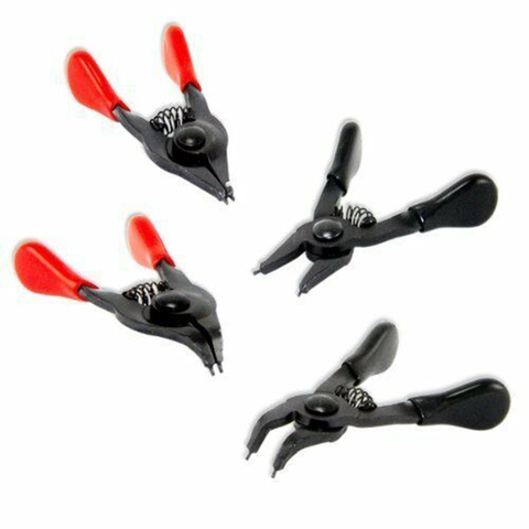 4 Pc Mini Circlip Snap Ring Pliers Set Ext Int New Tool Automotive Repair Engine ► Photo 1/3