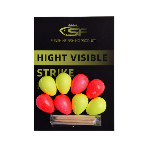 SF Foam Strike Indicators Bobbers Fly Fishing with Wooden Tooth Pick Floating ► Photo 1/6