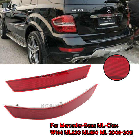 MZORANGE Rear Bumper Light For Mercedes-Benz ML-Class W164 ML320 ML350 ML 2008-2011 1648201074 1648200974 Rear Fog Lights ► Photo 1/6