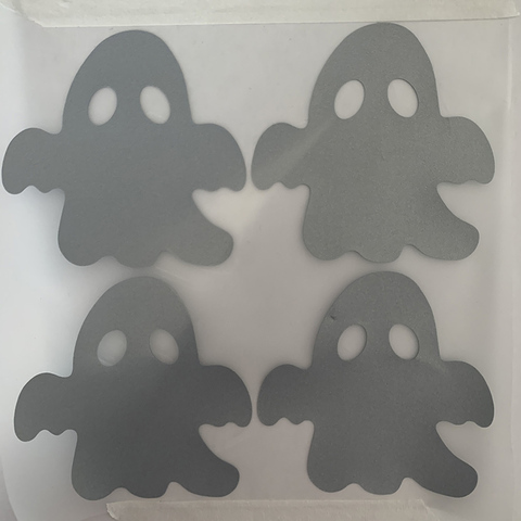 2022 NEW Halloween DIY Bright silvery grade Heat Transfer Reflective sticker for iron on clothing bags shoes Reflective material ► Photo 1/6