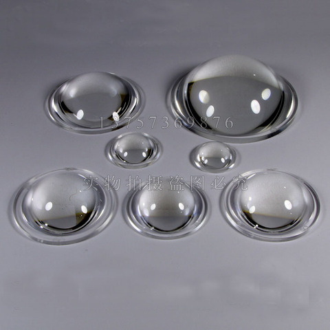 36 42 45 50 66mm Acrylic Plano-convex Lens Transparent surface LED Flashlight photics Glass Lighting ► Photo 1/1