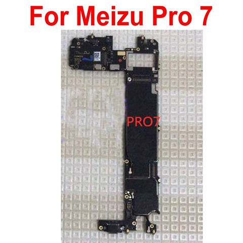 Original Unlock Test Working Electronic Panel Mainboard For Meizu Pro7 Pro 7 Motherboard Card Fee Circuits Flex Cable ► Photo 1/1