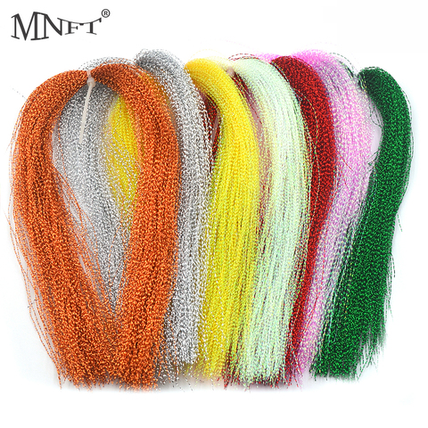 MNFT 3 Packs Flashabou Holographic Tinsel Fly Fishing Holographic Tying Crystal Flash ► Photo 1/6