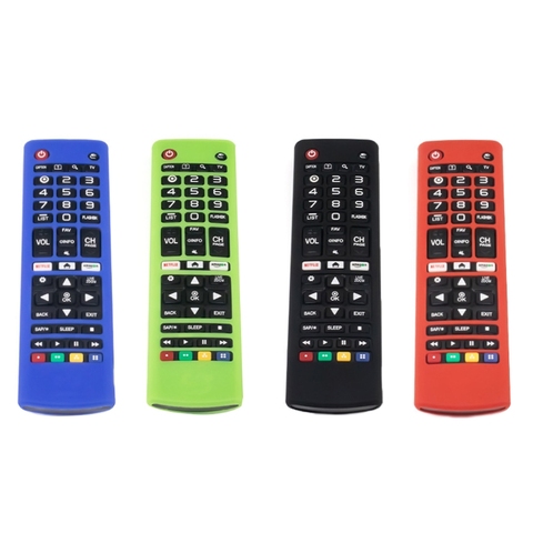 Shockproof Remote Control Case Silicone Protective Cover for LG AKB74915305 AKB75095307 AKB75375604 TV Remote ► Photo 1/6
