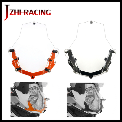 For KTM 1050 1090 1190 1290 Super ADVENTURE R L Motorcycle Accessories Headlight Guard Protective Cover CNC ► Photo 1/3