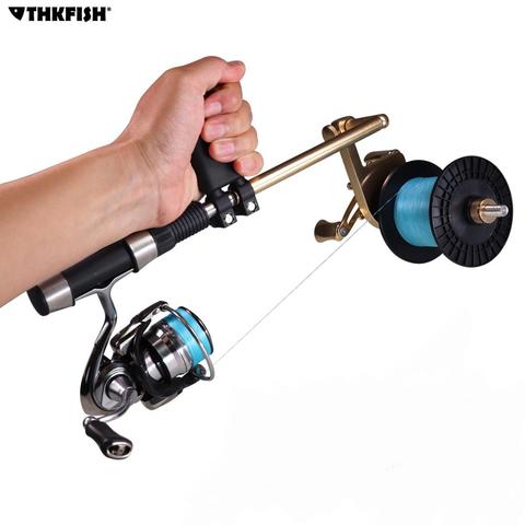 Portable Aluminum Hand-held Fishing Line Winder Reel Line Spool Spooler System Fishing Line Accessories Tool ► Photo 1/6