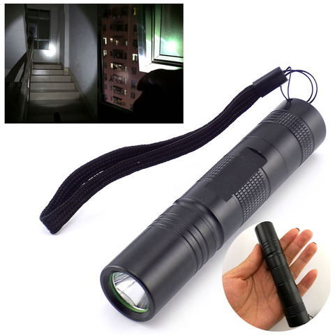 QvvCev Powerful Q5 LED Flashlight Flash Torch Light 18650 Lampe Torche 5-Mode Protable Penlight Linterna LED Lanternas Camping ► Photo 1/6