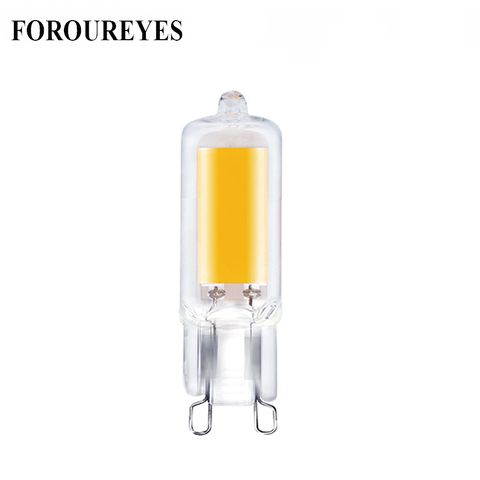 Bombilla G9 LED 220V 110V 3W COB Lamp Glass Body White Warm White LED Source Lighting  Replace Crystal Light Old Halogen Bulb ► Photo 1/6