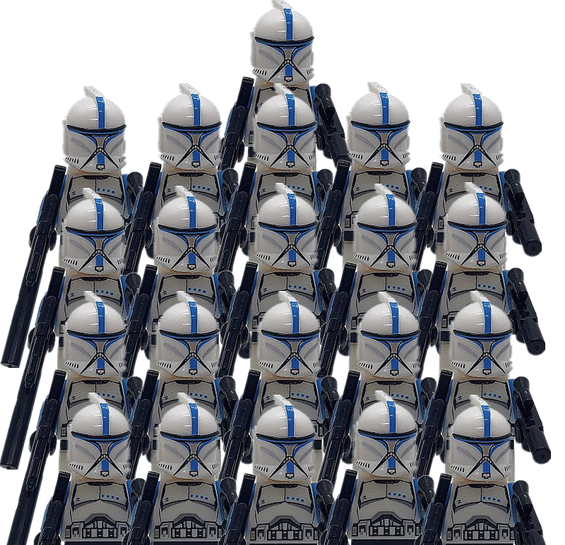 21pcs/lot Star Wars Storm Trooper Clone Trooper Imperial Inquisitor The First Or 