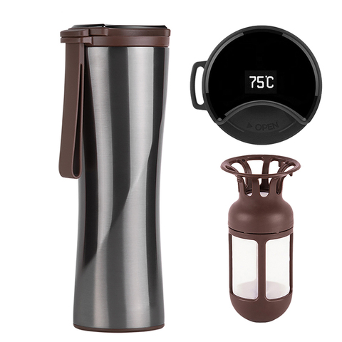 HOT Premium Travel Coffee Mug Stainless Steel Thermos Tumbler Cups Vacuum  Flask Thermo Water Bottle Tea Mug Thermocup Bottle - AliExpress