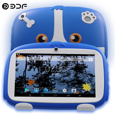 New Design 7 Inch Android 8.0 Kids Tablet Quad Core Google Play Bluetooth WIFI Dual Camera Android Tablet Pc Children's gifts ► Photo 1/6