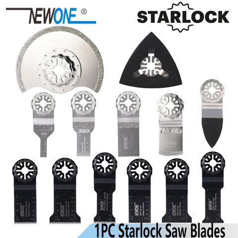 NEWONE SS BIM Japan teeth one-piece Starlock Oscillating tool Saw Blades for renovator for Wood Plastic Metal cutting Removing ► Photo 1/5