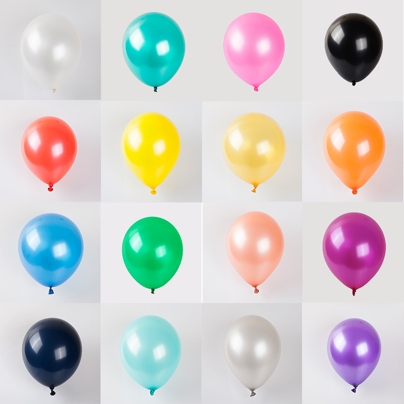 20-100Pcs Colorful Pearl Latex Balloon Celebration Party Wedding Birthday 10inch 