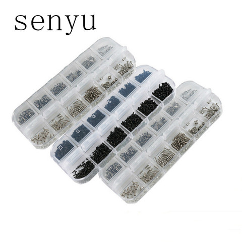 Micro Glasses Screws Round Head Self-tapping Electronic Small Wood Screws Nails Kit Pc Screw Set 1200Pcs/set M1 M1.2 M1.4 M1.7 ► Photo 1/6