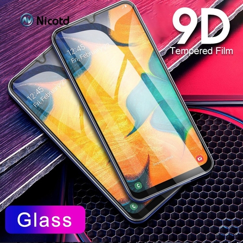 Full Tempered Glass For Samsung Galaxy A10 A20 A30 A40 A50 A60 A70 A80 A90 Screen Protector For Samsung Galaxy M10 M20 M30 M40 ► Photo 1/6