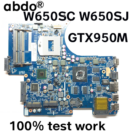 6-71-W65J0-D02 for CLEV0 W650SC W650SJ K650D K590C K610C K640E G150S notebook motherboard GPU GTX950M 2GB 100% test work ► Photo 1/5