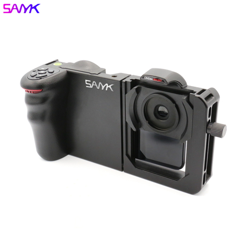 SANYK Phone Bluetooth Stabilizer Cage Stabilizer Video Vlog Stabilizer Photography Stand For Android IOS ► Photo 1/6