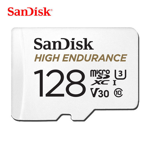 SanDisk Memory Card High Endurance Micro SD Card V30 U3 4K 32GB 64GB 128GB 256GB TF Cards for Dash Cam Home Video Monitoring ► Photo 1/6