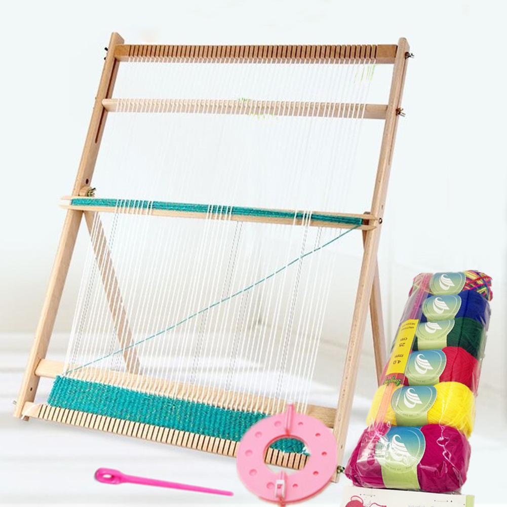 Afghan Loom Knitting Board Tool With 3 Projects For Sweater Socks Home  Sewing Handwork Kit Crafts Tools Sewing Tools - Sewing Tools & Accessory -  AliExpress