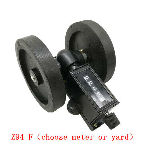 Mechanical Wheel Meter Counter 5 Digits Spinning Cable Plastic Film Leather Length Measurement Counter  (choose meter or yard) ► Photo 1/2