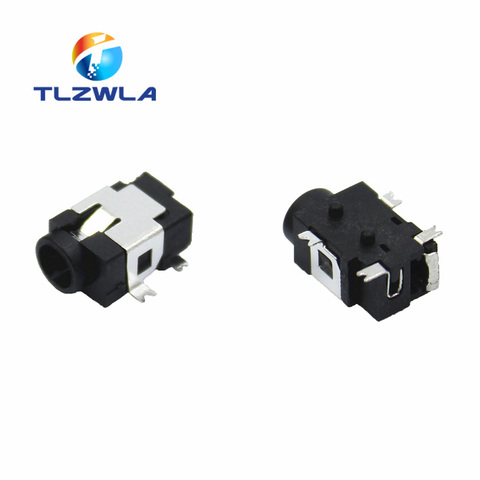 10pcs/lot DC031 3.5*1.3MM power adapter connector DC-031 4 pin SMD SMT Power Jack socket ► Photo 1/5