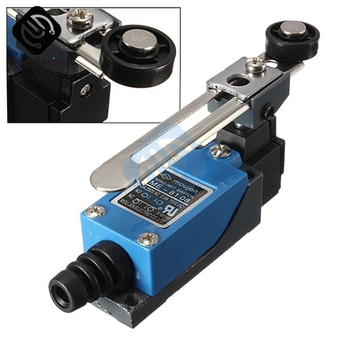 AC 250V 5A New Waterproof ME-8108 Momentary Limit Switch For CNC Mill Laser Plasma Rotary Adjustable Lever Arm with Roller ► Photo 1/6