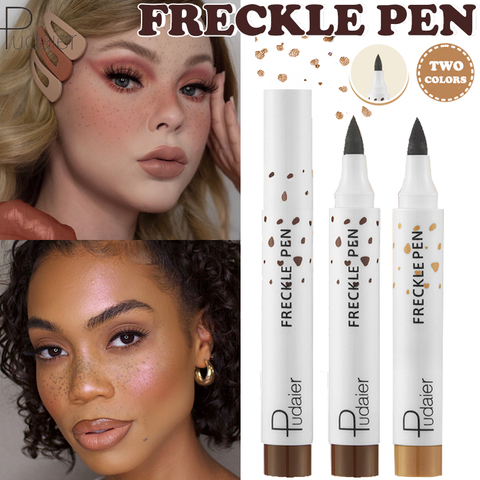 Natural Lifelike Freckle Pen Soft Brown Freckle Pen Makeup Waterproof Dot Spot Pen Create the Most Effortless Sunkissed Look ► Photo 1/6