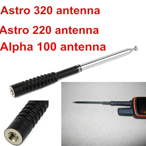 Long distance tracking telescopic gamin astro 320 antenna SMA male Garmin antenna of astro 220 alpha100 ► Photo 1/6