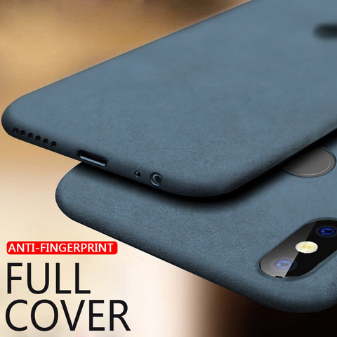 Ultra Thin Soft Silicone Sandstone Matte Cases For Redmi Note 9 Pro Note 8 7 9 9A 8T K20 Mi Poco X3 NFC Mi 11 Mi 10T Pro Case  ► Photo 1/6