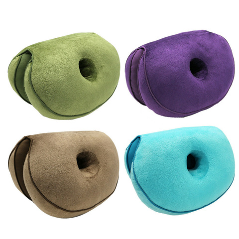 Posture Correcting Cushion Lifts The Hip Push Up Plush Cushion Dual Comfort Seat Cushion Orthopedic Sponge Sitting Mat ► Photo 1/6