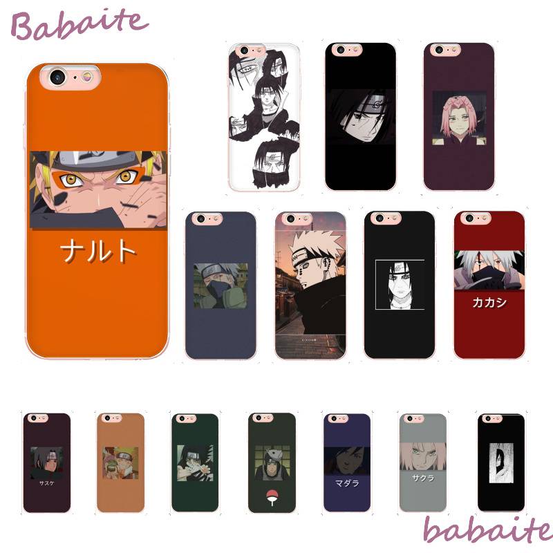 Buy Online Babaite Naruto Cool Anime Aesthetic Colorful Cute Phone Case For Iphone 8 7 6 6s Plus X Xs Max 5 5s Se Xr Mobile Cover Alitools