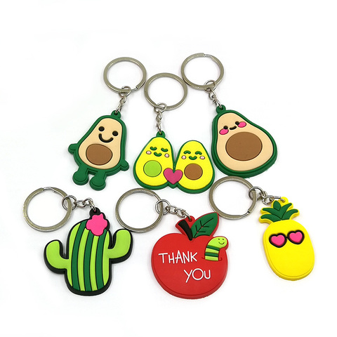 1pcs Cartoon Pendant Keychain Action Figure Key Ring Holder Kid Gift Trinkets Key Cover Accessory Jewelry ► Photo 1/5