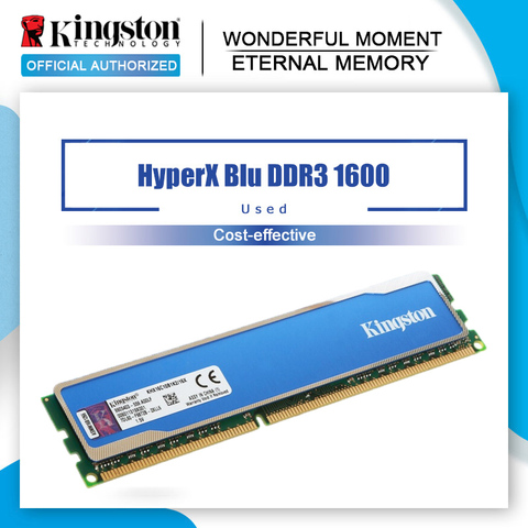 used Kingston HyperX FURY PC Memory RAM Memoria Module Computer Desktop 4GB 4G 8GB 8G DDR3 PC3 1600Mhz 1600 1866MHZ 1866 RAM ► Photo 1/4