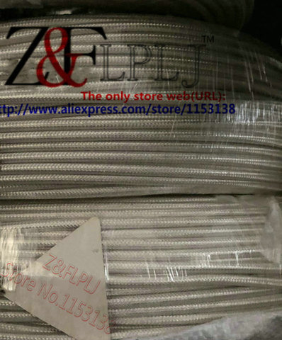 RG304 75 Ohms  High-power, high-temperature cable single-layer silver-plated coaxial cable OD=6.4mm Brown/Transparent  Jacket 5M ► Photo 1/2