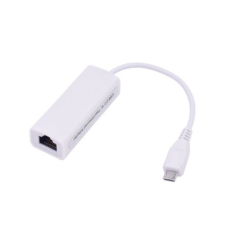 Micro USB to Ethernet cable interface Ethernet adapter OTG Wired Internet Android Tablet PC Network Card ► Photo 1/6