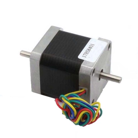 Nema17 Dual Shaft CNC Stepper motor 42x48 NEMA 17 stepper motor D=5mm 1.8A  double shaft stepping motor 78 Oz-in 3D Print CNC ► Photo 1/6