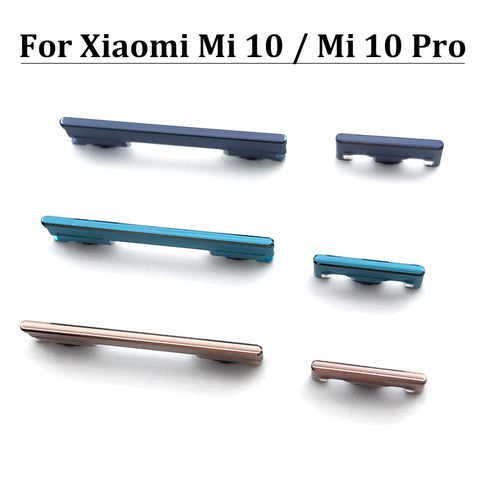 For Xiaomi Mi 10 Pro Volume Power Button Side Key For Xiaomi Redmi Note 8 9 Pro 9S ► Photo 1/6