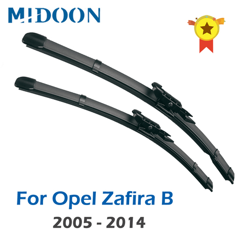 MIDOON Wiper Front Wiper Blades For Vauxhall Opel Zafira B 2005 - 2014 2006 2007 2008 Windshield Windscreen Front Window 28