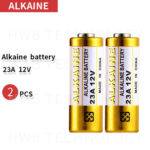2pcs/Lot Small Battery 23A 12V 21/23 A23 E23A MN21 MS21 V23GA L1028 Alkaline Dry Battery ► Photo 1/5