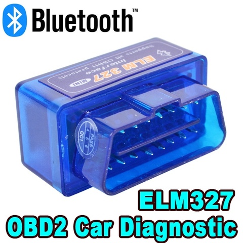 Bluetooth V2.1 Mini Elm327 obd2 scanner OBD car diagnostic tool code reader For Android Windows Symbian English ► Photo 1/5