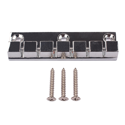Metal 6 String Anchor Type Tailpiece with Screws for Lap Steel Guitar Parts ► Photo 1/6