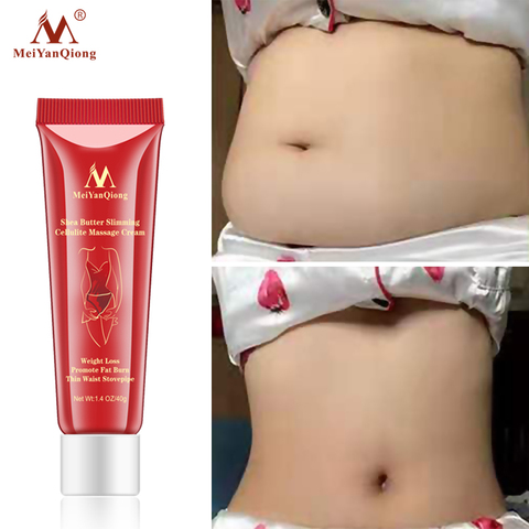 Meiyanqiong Shea Butter Slimming Cellulite Massage Cream Weight Loss Promote Fat Burn Thin Waist Stovepipe Promote Fat Burning ► Photo 1/6