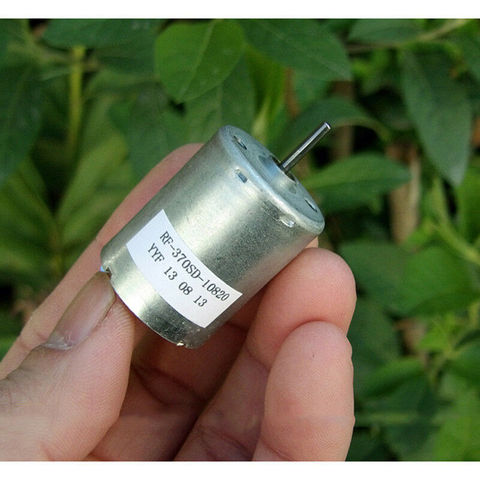 STANDARD RC370 DC Motor Precious Metal Brush 370 Micro Mini Round Motors Electric Machinery 3990RPM Silent Mute DC 12V-24V 18V ► Photo 1/6