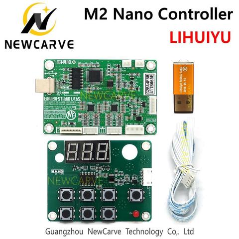 LIHUIYU Nano M2 CO2 Laser Main Board + Dongle B + Control Panel Board Corellaser CO2 Laser Stamp Machine K40 3020 3040 NEWCARVE ► Photo 1/5