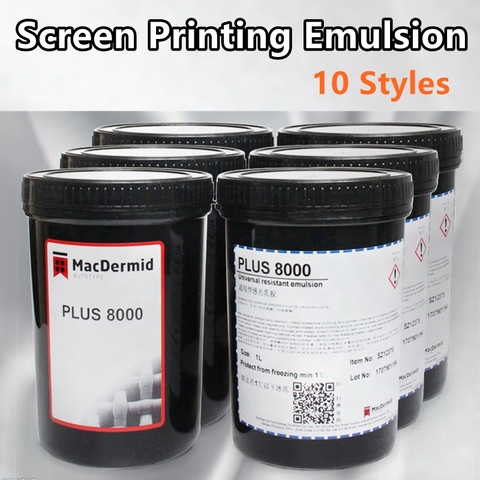 Screen Printing Emulsion Photopolymer Textiles PCB Glass Silk Screen Printing Photo Emulsion Photosensitive Resist Stencils ► Photo 1/6